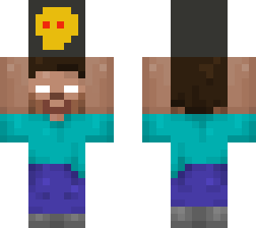 herobrine holding cobrazmc head