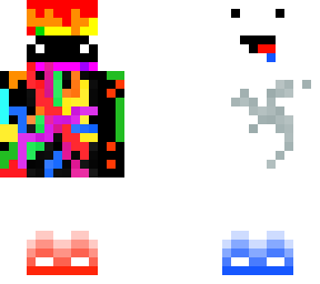 jumble of colour