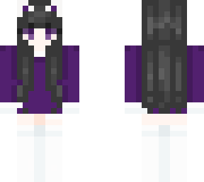 lainyq's skin (plain purple, cat ears)