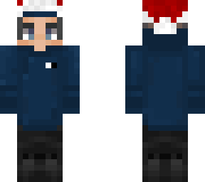 lankycown con gorrito de navidad
