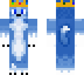 lapis  wolf with crown