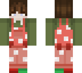 mushroom overalls