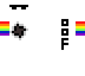my skin but pride flag