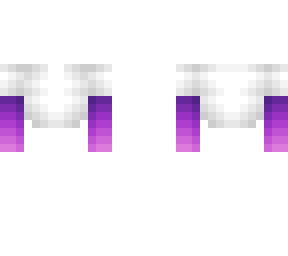 ob - white crop w/ purple ombre sleeves