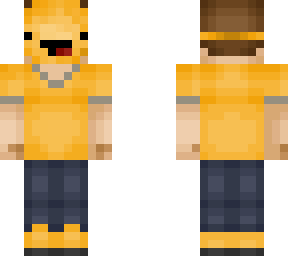 orange derp mask