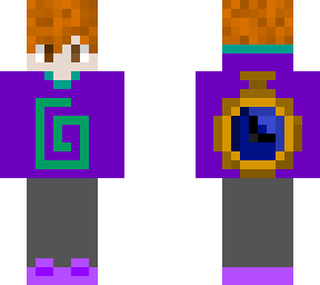 purple time compass