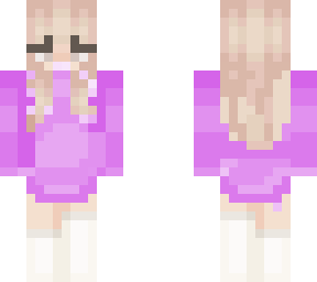 purpled blonde girl ig