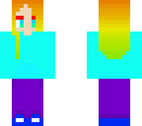 rainbow girl