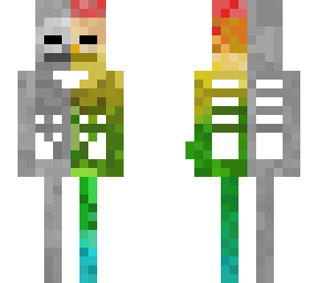 rainbow skeleton