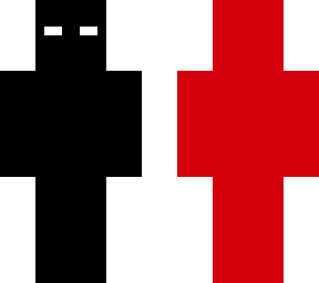 red and black