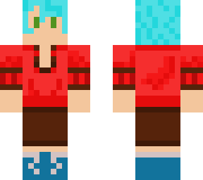 red and blue skin better