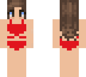 red bikini