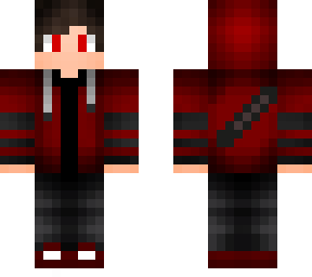 red boy wiht knif