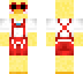 red lederhosen duck