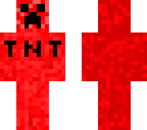 red tnt creeper