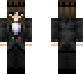 rose in a suit