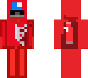 skeleton red among us