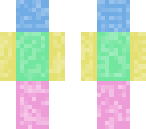 the colorful man