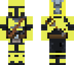 yellow mandolorian