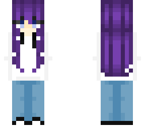 ~ * violet * ~ full skin + tutorial