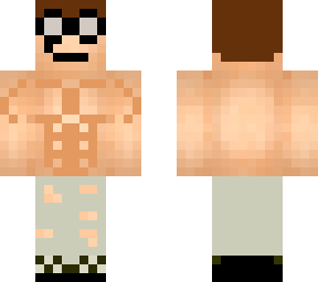 a muscled men