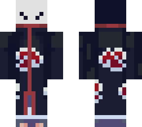akatsuki cloak, masked