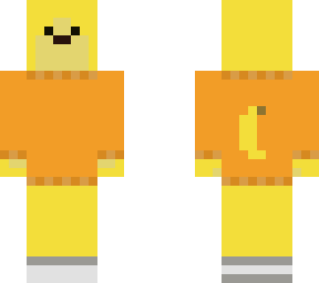 banana monky with orange sweter