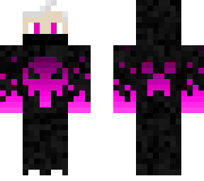 black and pink skin