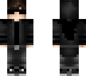 black glasses