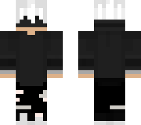 black mask boy skin