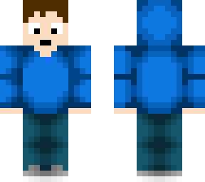 blue jacket