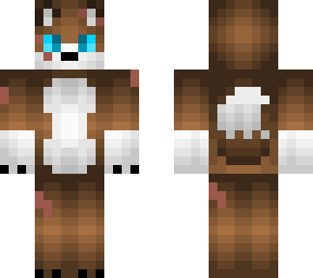 brown wolf with scars