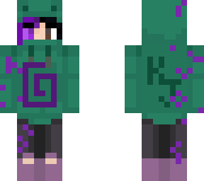 brunette ender girl frog hoodie