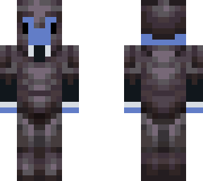 dino in netherite armor