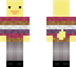 duck in a sweater