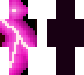 edited pink lightning herobrine (flumsy)