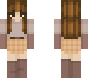 girl with yellow skirt and ram horns