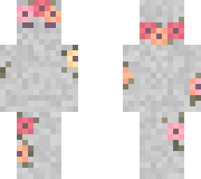 mix grey w/ flowers