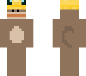 monke with bee hat