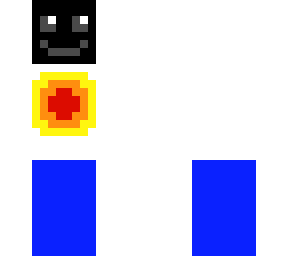 my minecraft skin (white hoodie)
