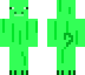 neon green pig