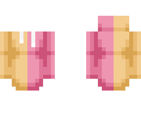 oversized hoodie outfit base 2.0 half pink half yellow