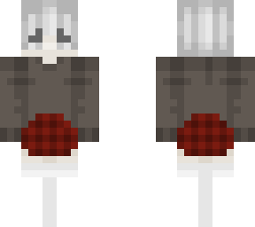 plaid skirt