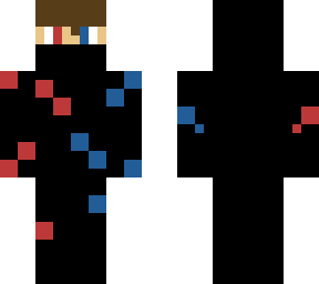 red and blue