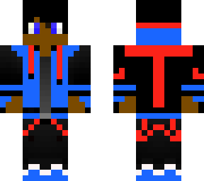 red and blue combo