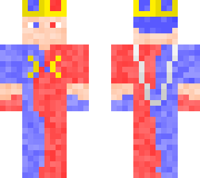 red and blue king