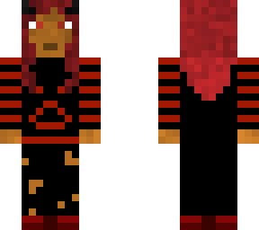 red angry demon