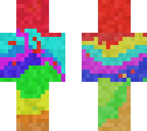 red is taking over the rainbow...