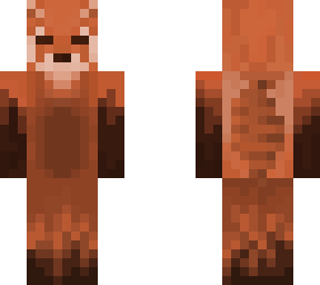 red panda skin
