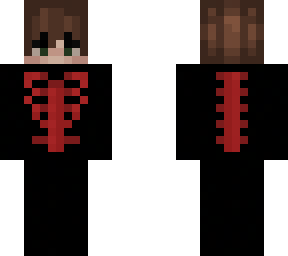 red skeleton outfit